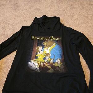 Beauty and the Beast Black Hoodie